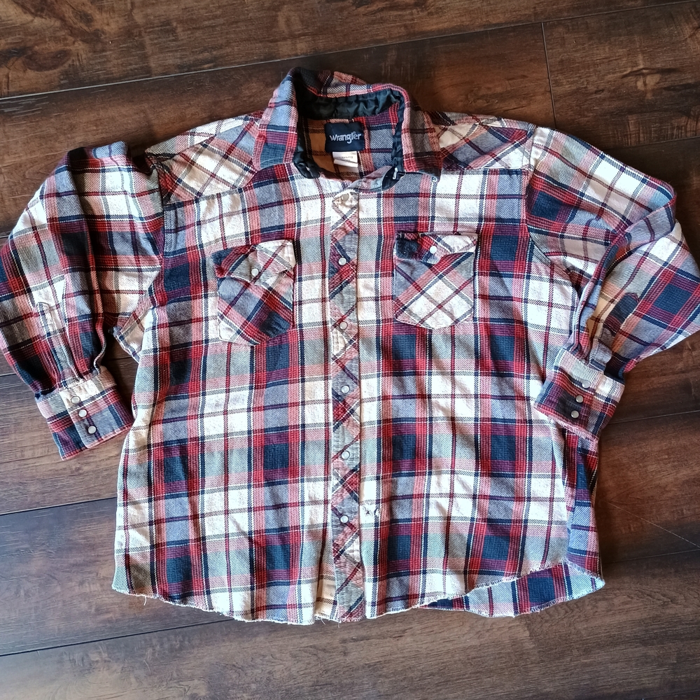 Wrangler Heavyweight Flannel Men's Size XXL